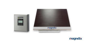 El detector de metales con placas tipo DMP